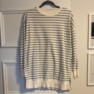 Striped Long Sleeve Crewneck